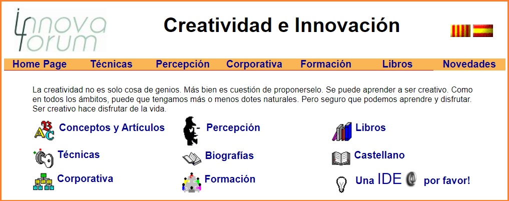 Innovaforum Home page web clásica